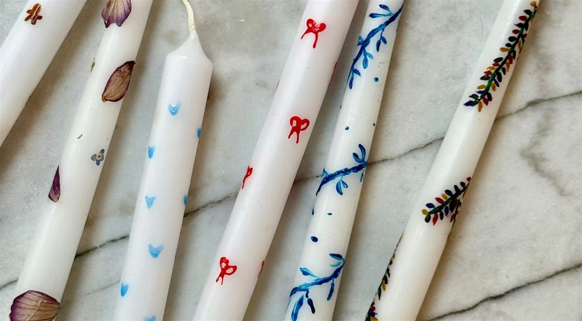 Candle Painting Workshop