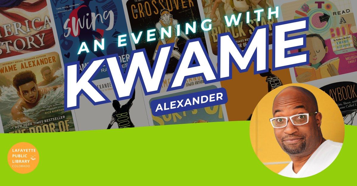 An Evening with Author Kwame Alexander