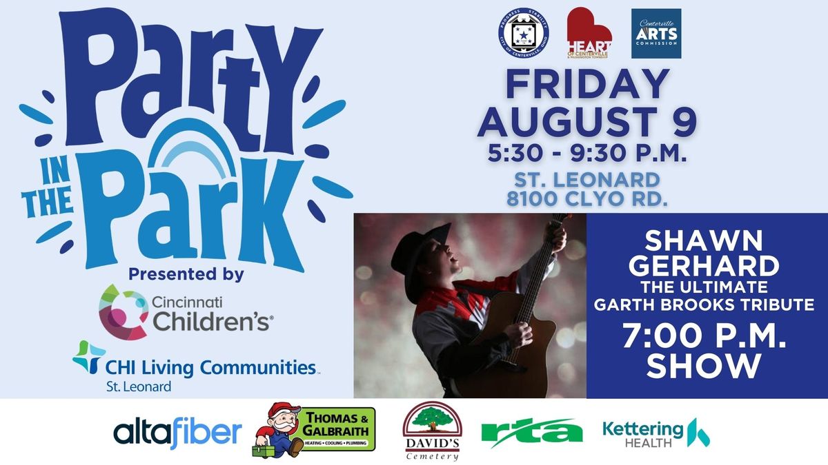 Centerville Party in the Park: The Ultimate Garth Brooks Tribute featuring Shawn Gerhard