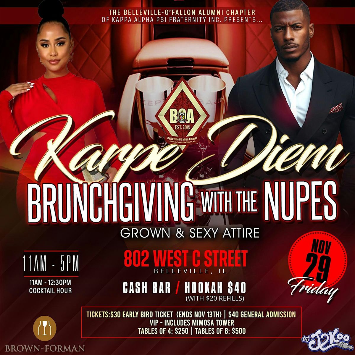 KARPE DIEM -  Brunchgiving with the Nupes