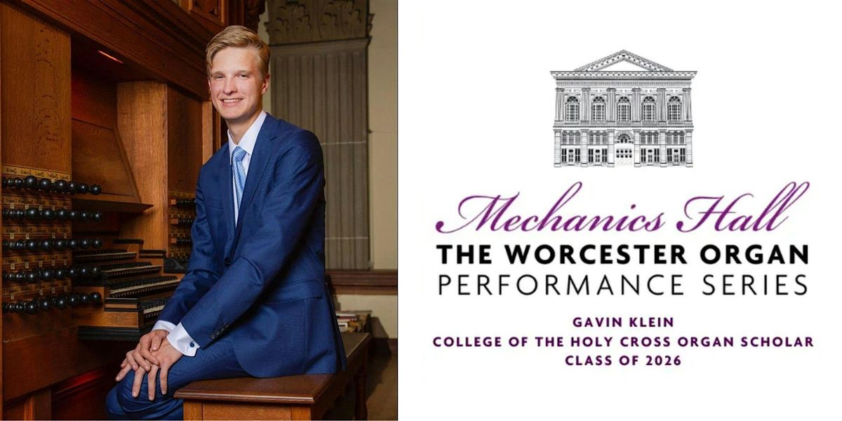 Youth Showcase featuring Gavin Klein, Holy Cross Organ Scholar