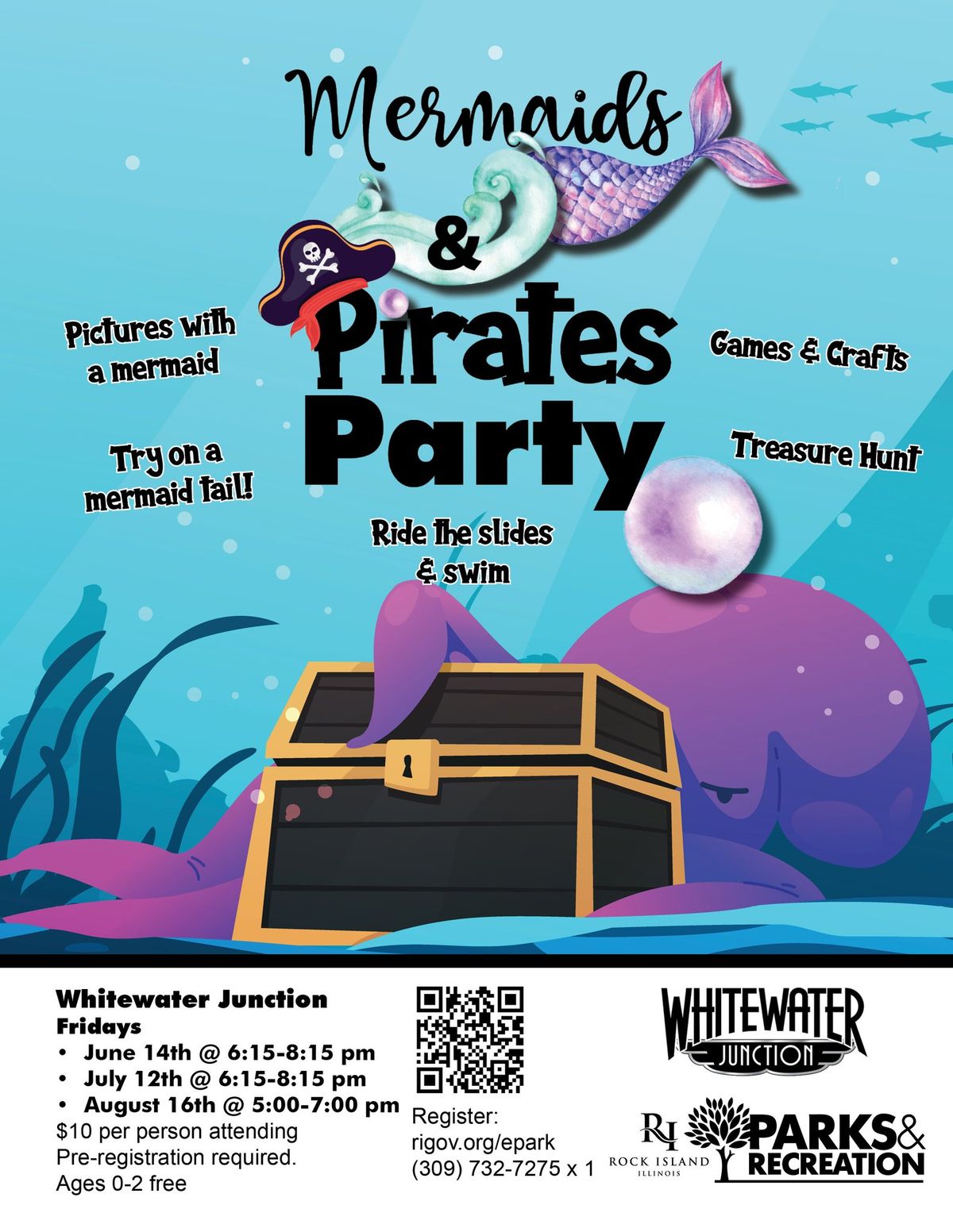 Mermaids & Pirates Party