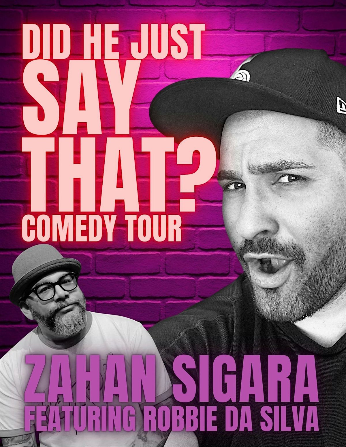 Did He just say that Comedy Tour
