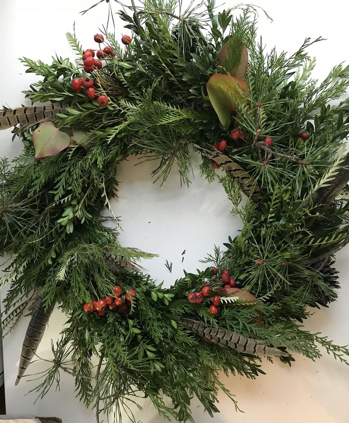 Holiday Evergreen Wreath Workshop