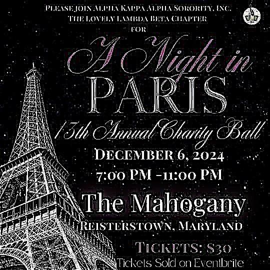 A Night in Paris Charity Ball