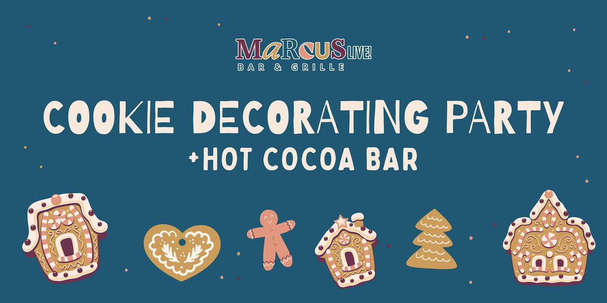 Kids\u2019 Holiday Cookie Decorating Party & Hot Cocoa Bar (NJ)