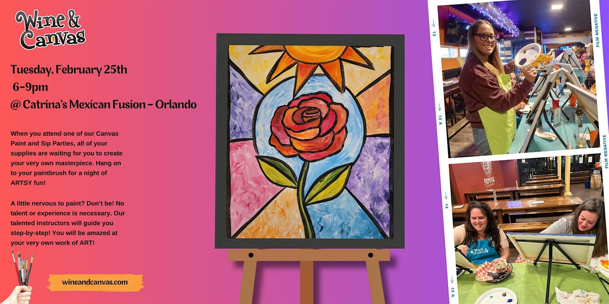 Orlando Margs and Murals \u2013 Stained Glass Rose