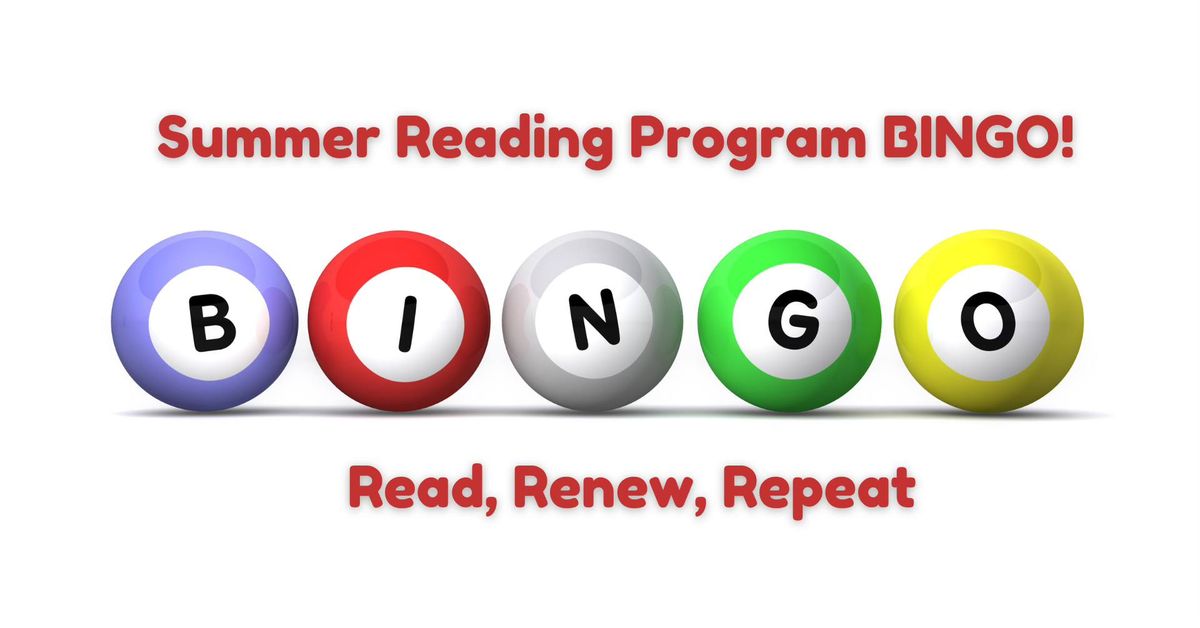 Summer Reading Bingo @ MacDill AFB Library