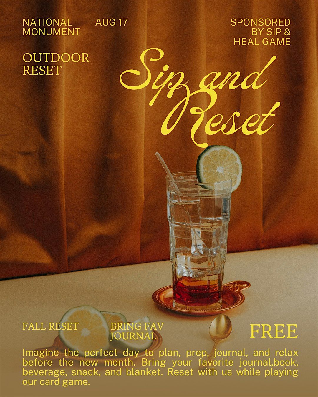 Sip and Reset