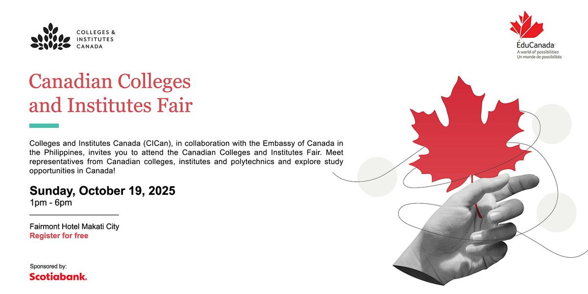 Canadian Colleges and Institutes Fair 2025