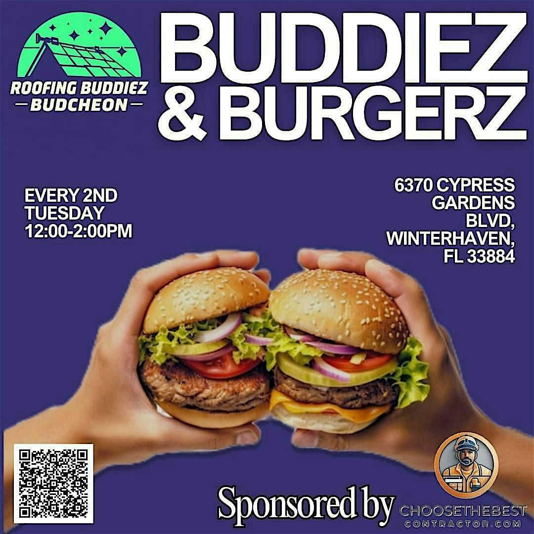 Roofing Buddiez & Burgerz Business Networking Lunch