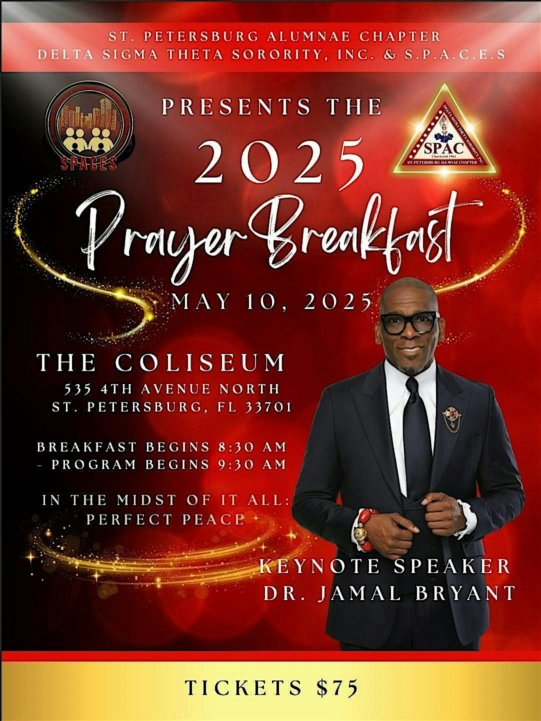 St. Petersburg Alumnae Chapter 2025 Prayer Breakfast w\/ Pastor Jamal Bryant