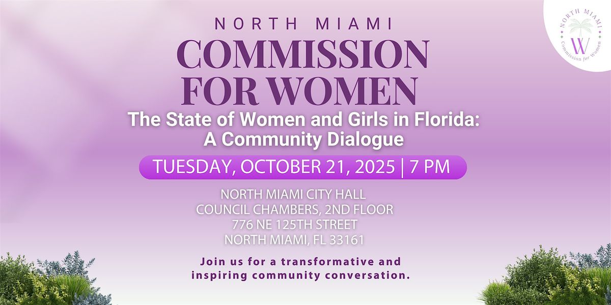 The State of Women and Girls in Florida: A Community Dialogue