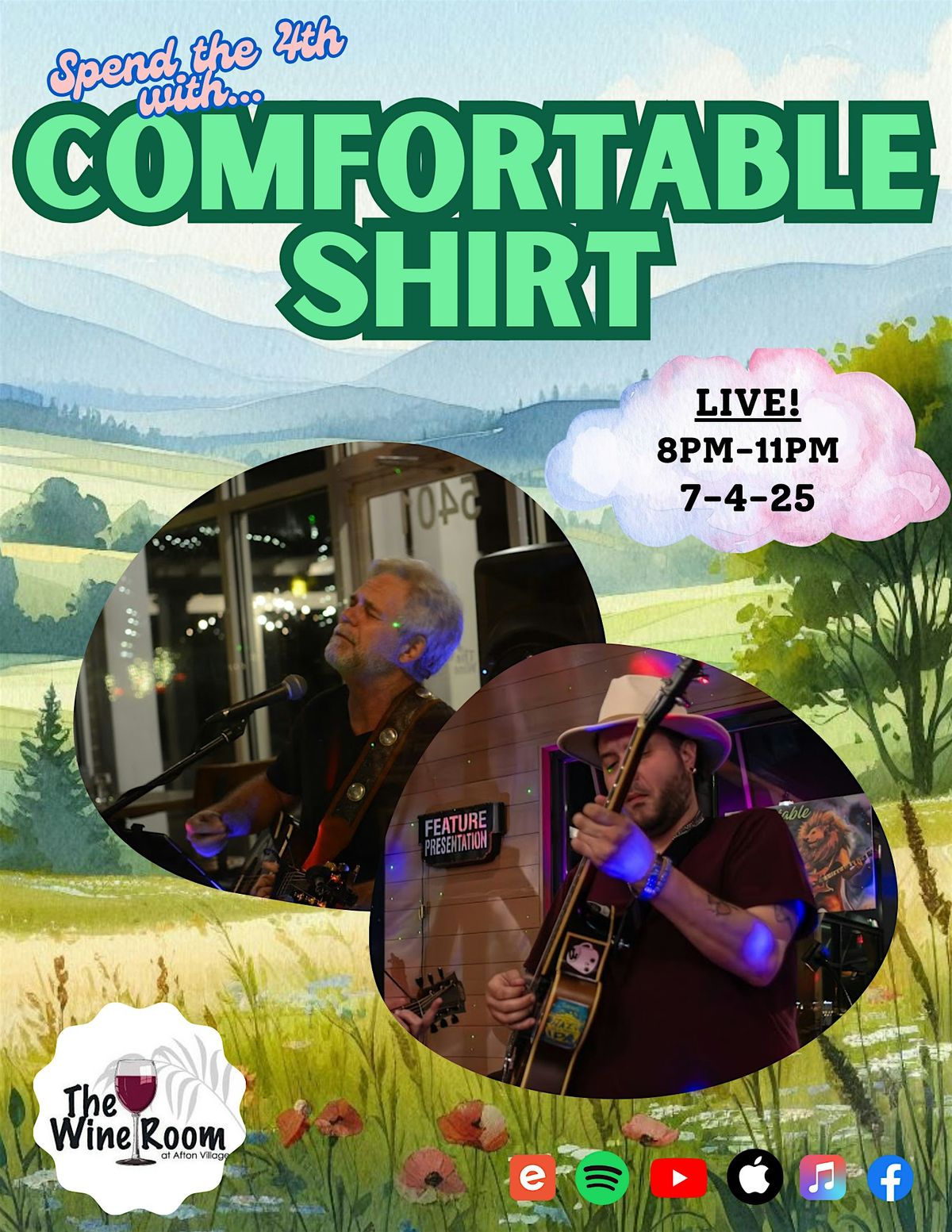 Comfortable Shirt: Live From The Wine Room