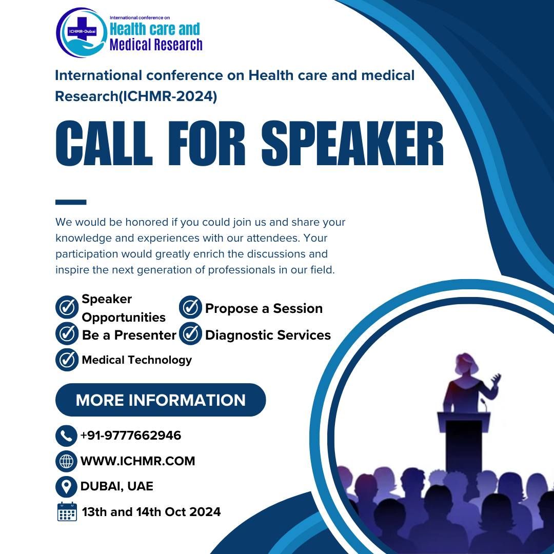 International Conference on Health Care and Medical Research (ICHMR) 2024