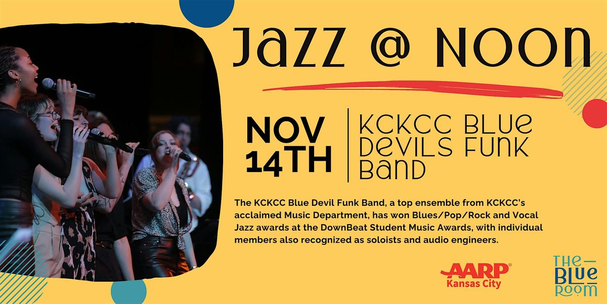 Jazz @ Noon with KCKCC Blue Devils Funk Band