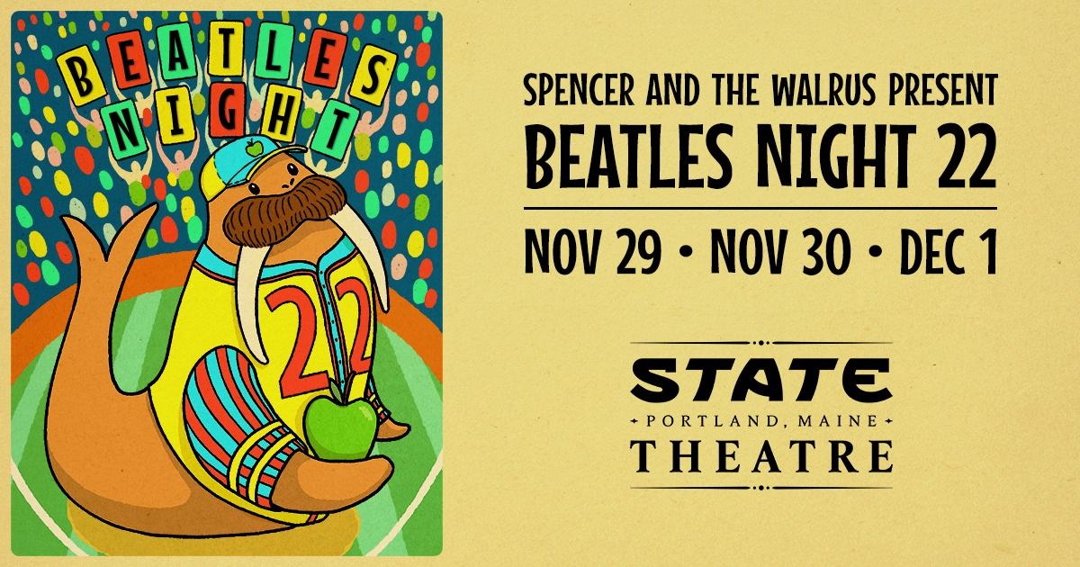 Spencer and the Walrus present Beatles Night 22