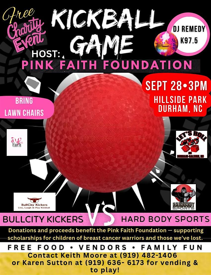 Charity Kickball Tournament