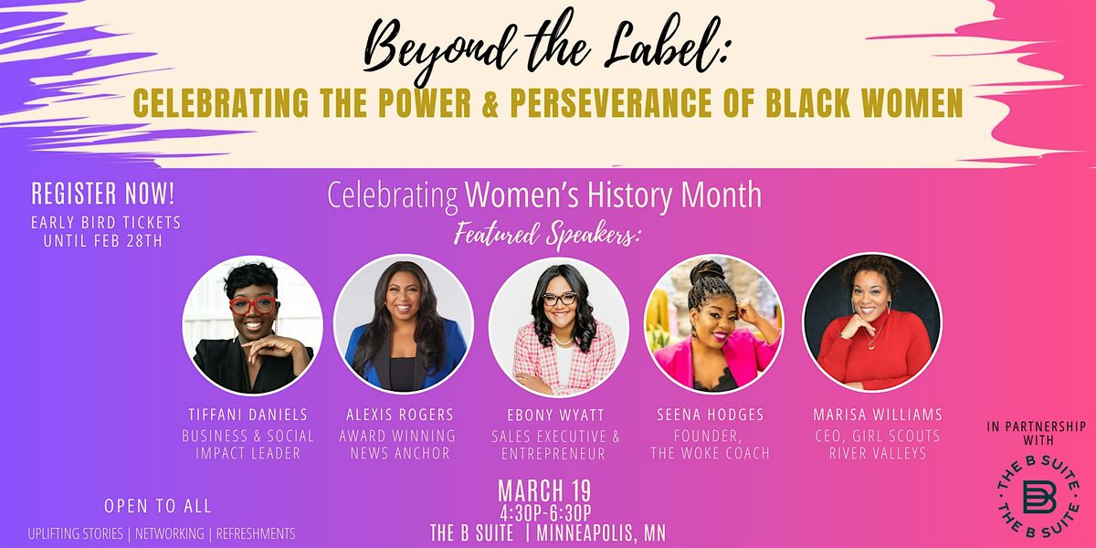 Beyond the Label - Celebrating The Power & Perseverance of Black Women