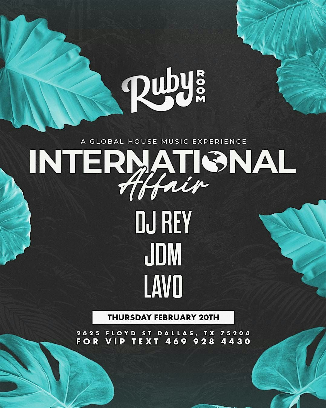 International Affair at Ruby Room 2\/20