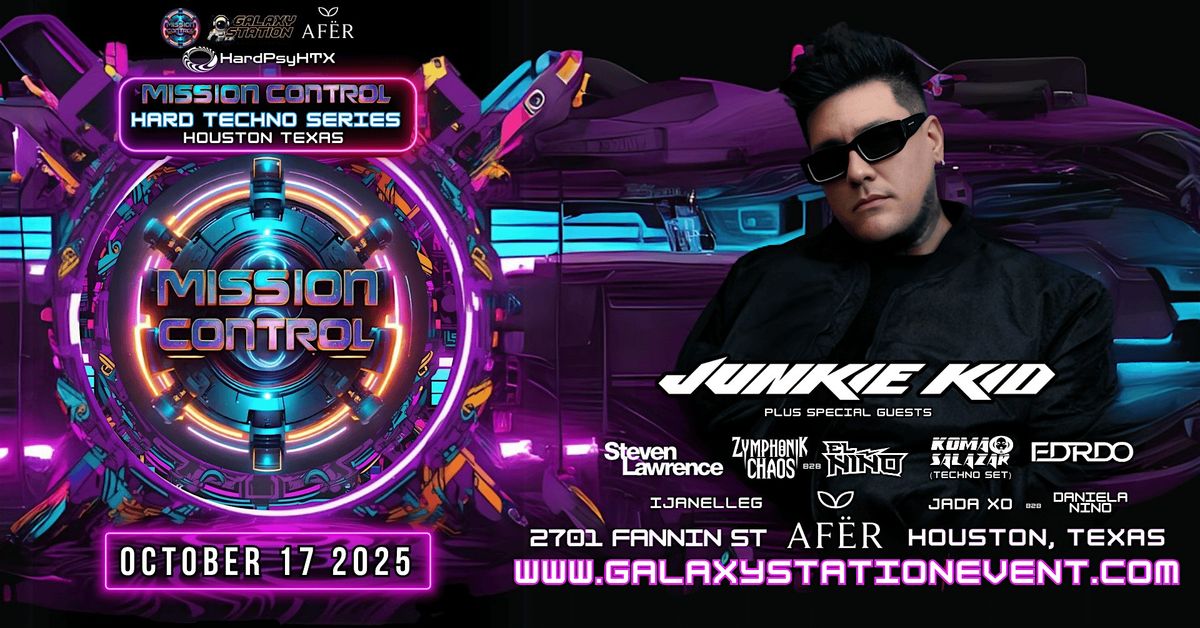 Junkie Kid Houston Hard Techno Takeover