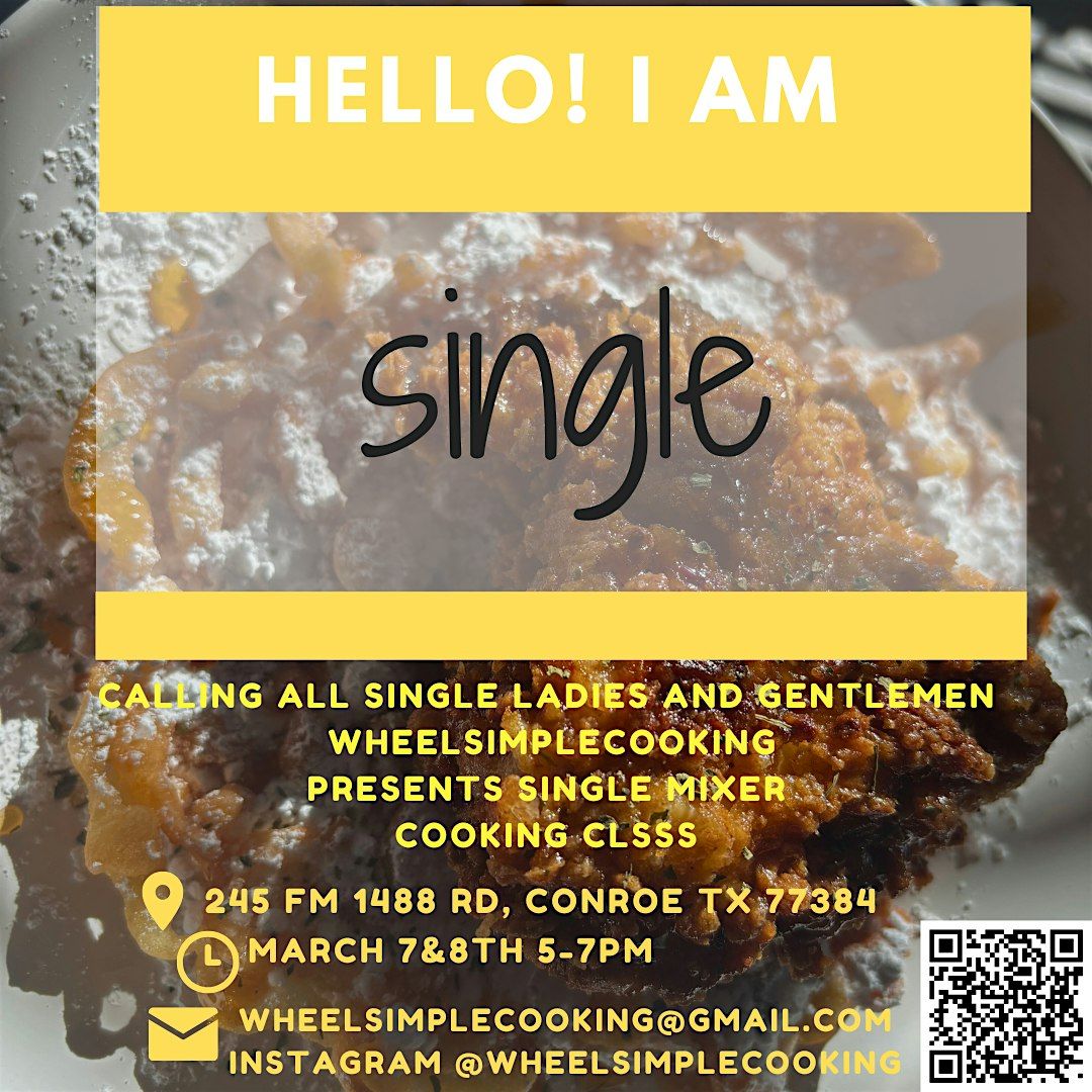 Single Mixer Cooking Class