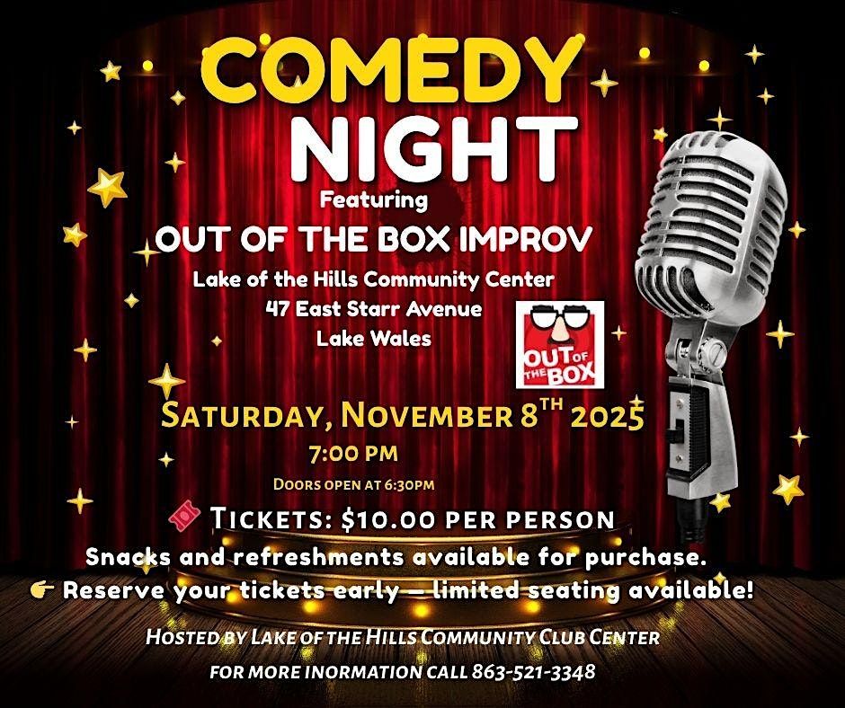 Comedy Night  with Out of the Box Improv