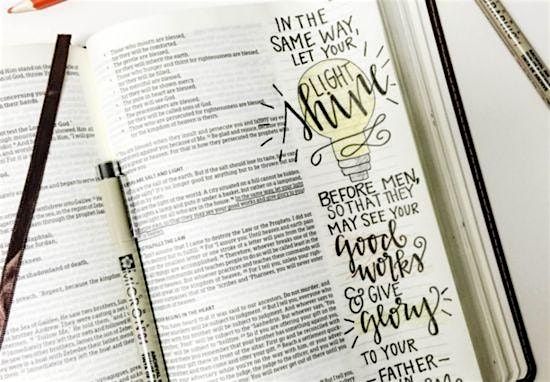 Bible Journaling Brunch