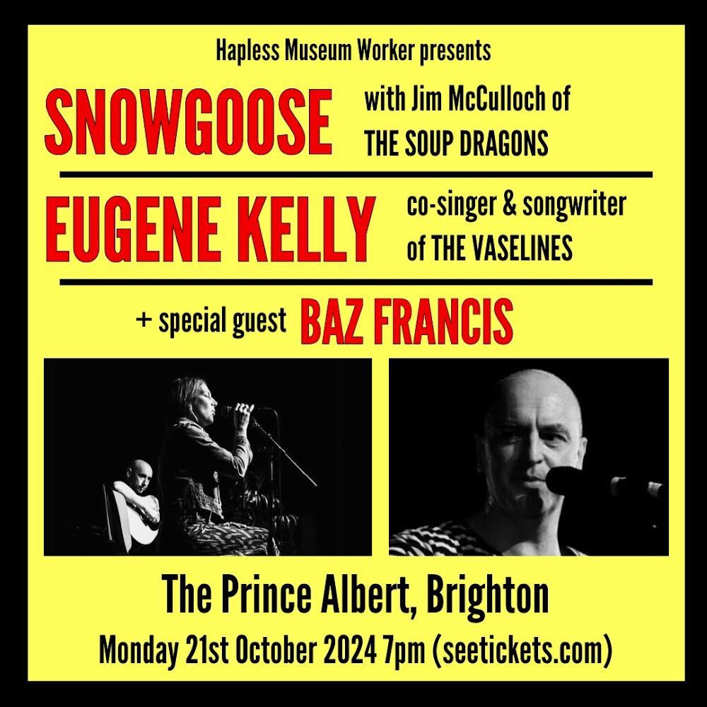 Snowgoose, Eugene Kelly & Baz Francis live at The Prince Albert, Brighton\u2026