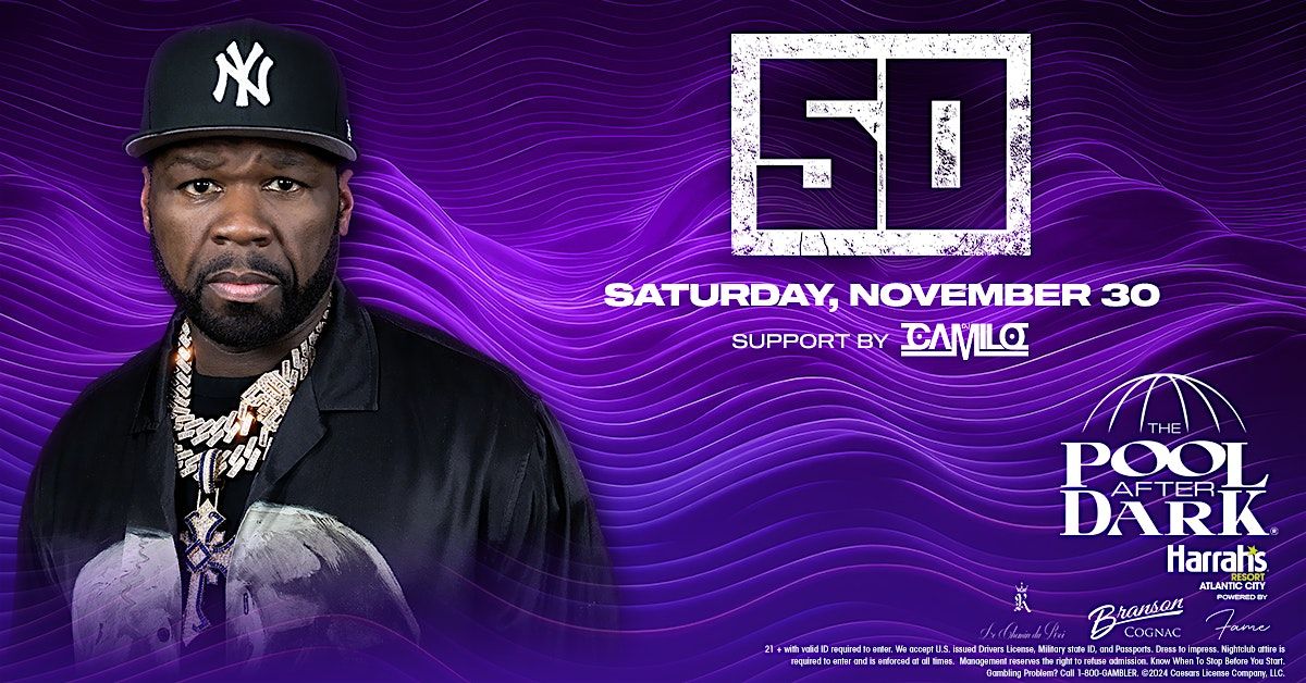 50 CENT at The Pool After Dark - Harrahs AC