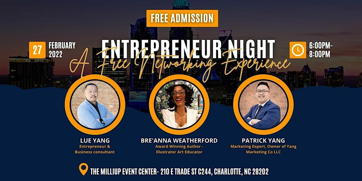 Entrepreneur Night: A Free Networking Experience!