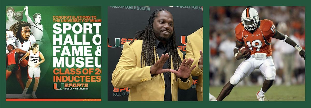 Miami Hurricanes Hall of Fame Dinner & Watch Party for Brandon Meriweather