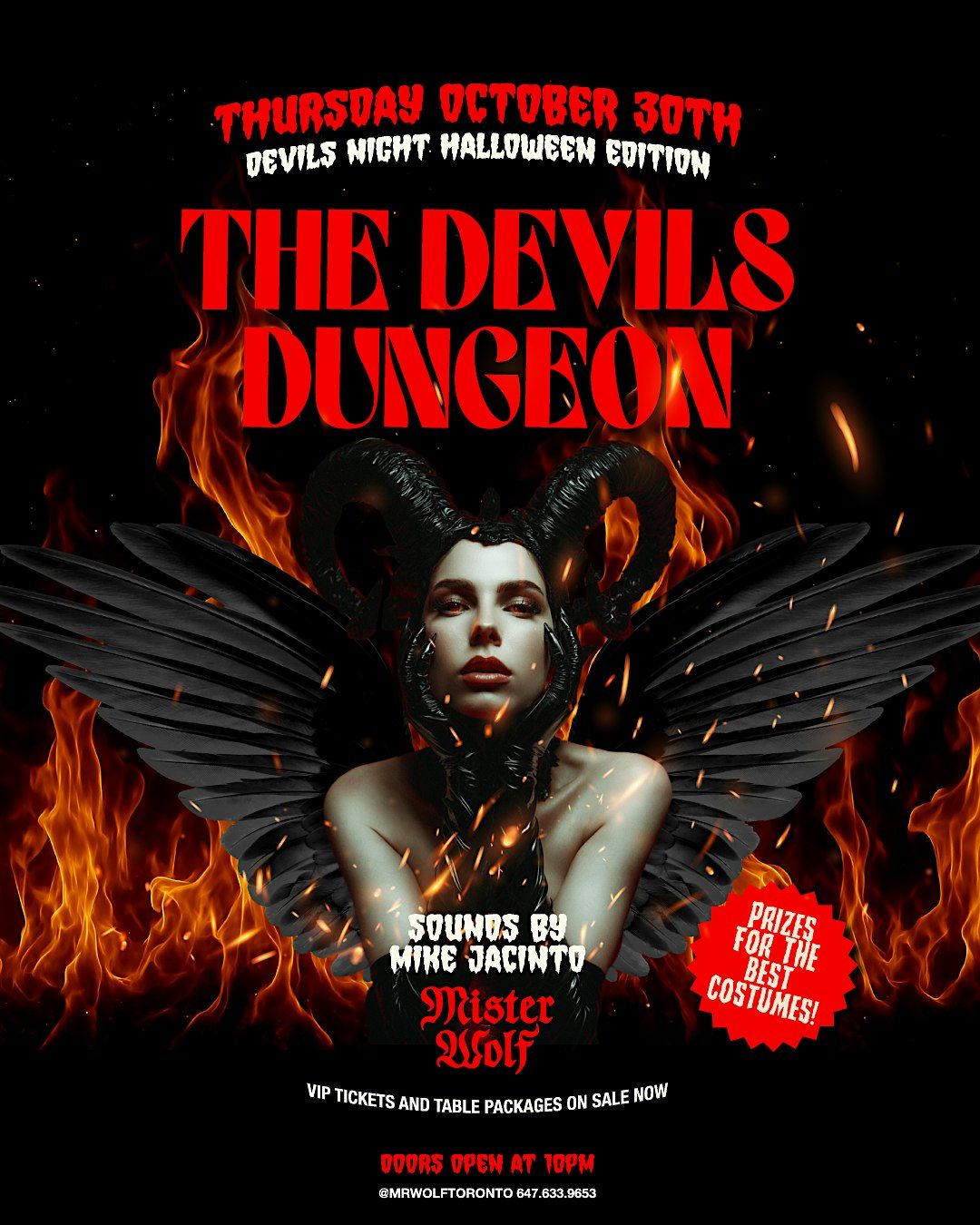 THE DEVILS DUNGEON - Halloween Thursday at Mister Wolf