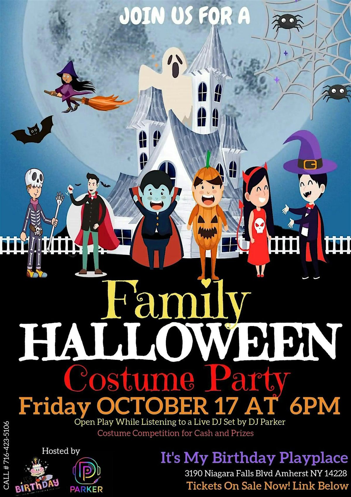 Family Halloween Costume Party