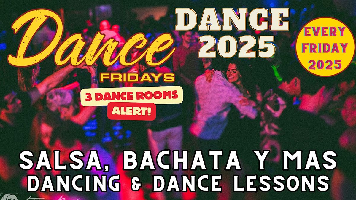 Salsa Dancing, Bachata Dancing, Cumbia Room, FOUR Dance Lessons for ALL