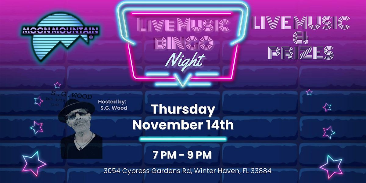 Live Music BINGO!