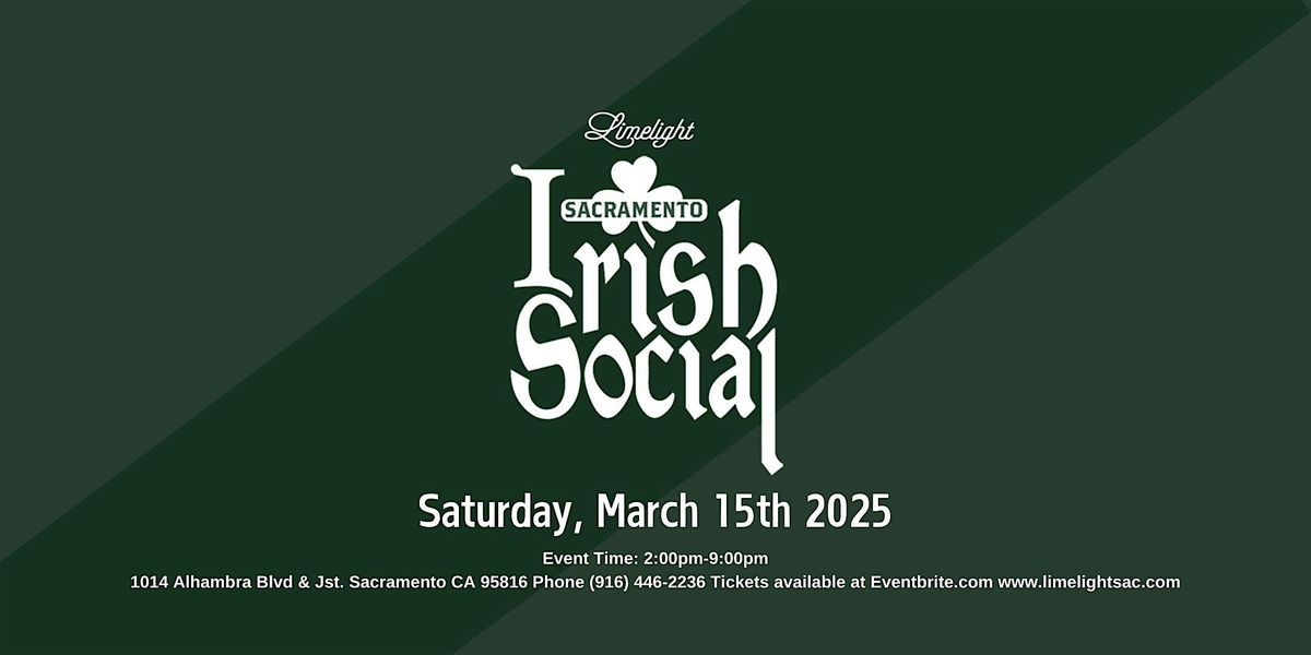 Irish Social 2025 at The Limelight