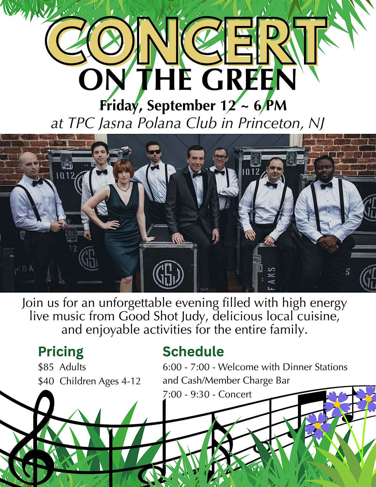 Concert on the Green - Featuring Good Shot Judy Band
