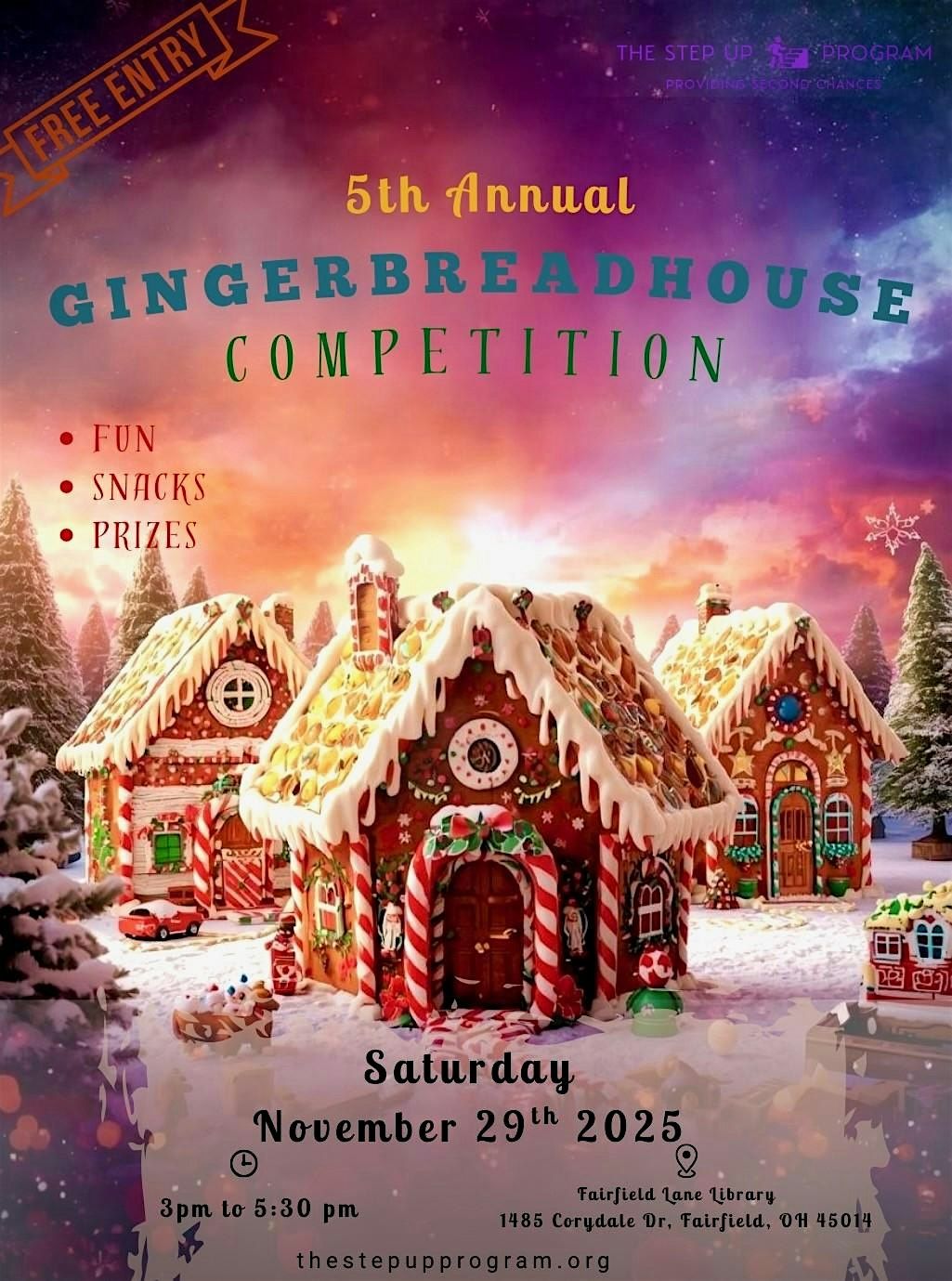 5th Annual Gingerbread House Competition
