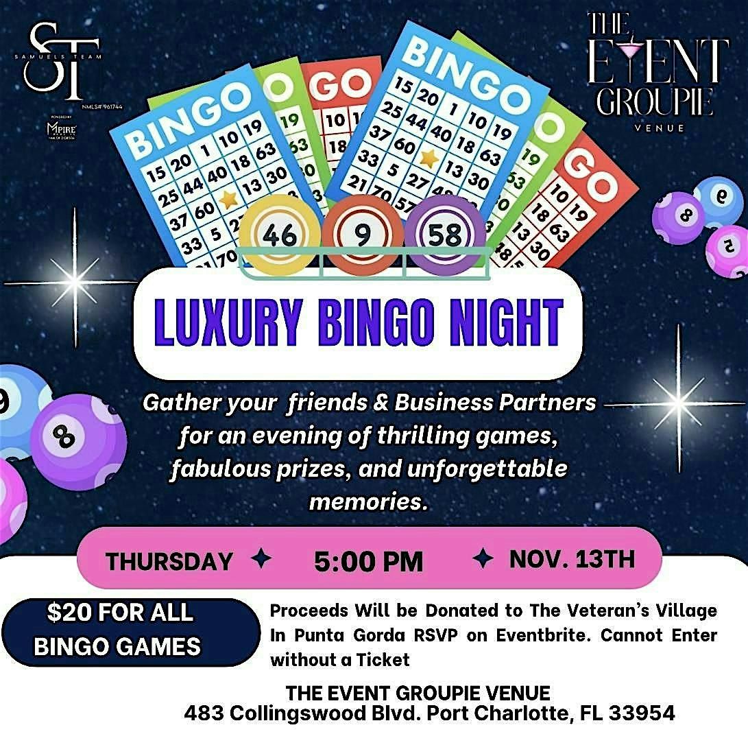 LUXURY BINGO NIGHT
