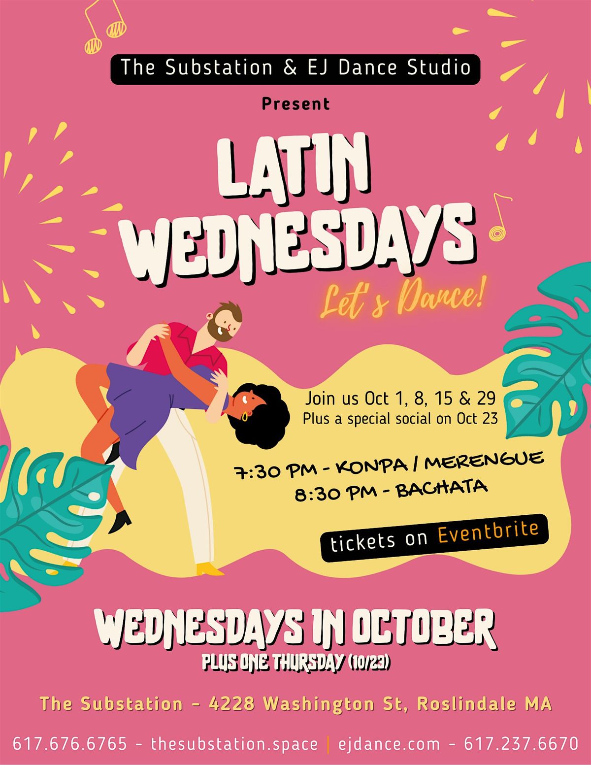 Latin Wednesdays at The Substation - Konpa, Merengue & Bachata