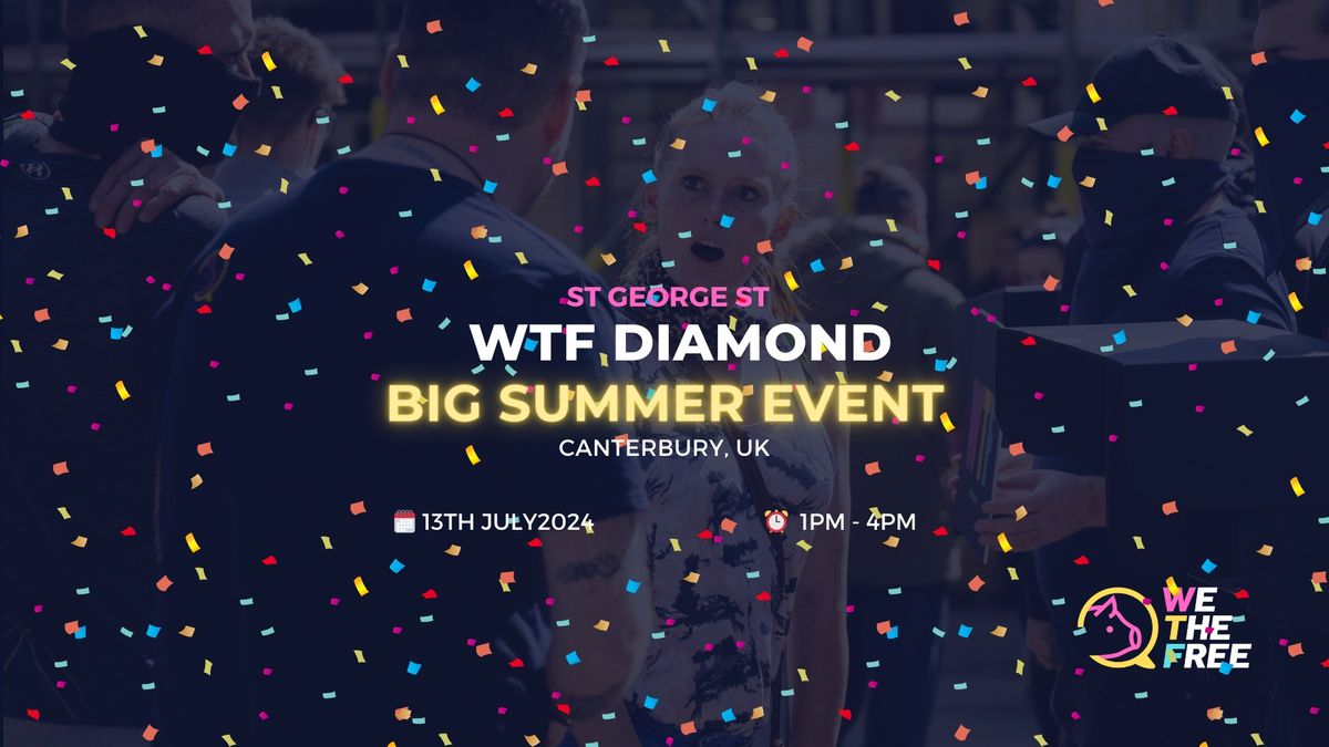 WTF Big Summer Diamond | Canterbury, UK | 13 July 2024