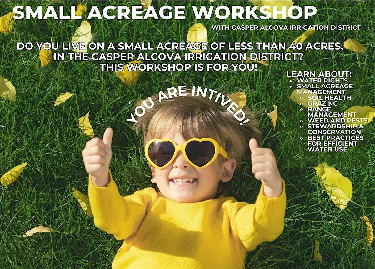 Small Acreage Workshop