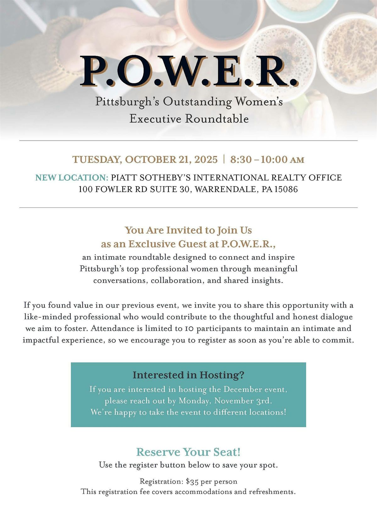 P.O.W.E.R. - Pittsburgh's Outstanding Women's Executive Roundtable