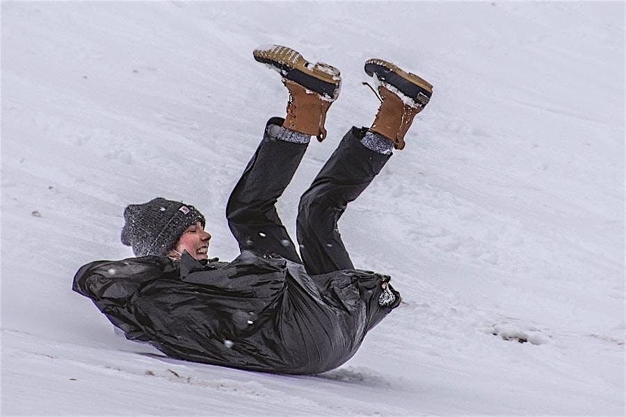 Trash Bag Sledding Competition (BYU Assignment)