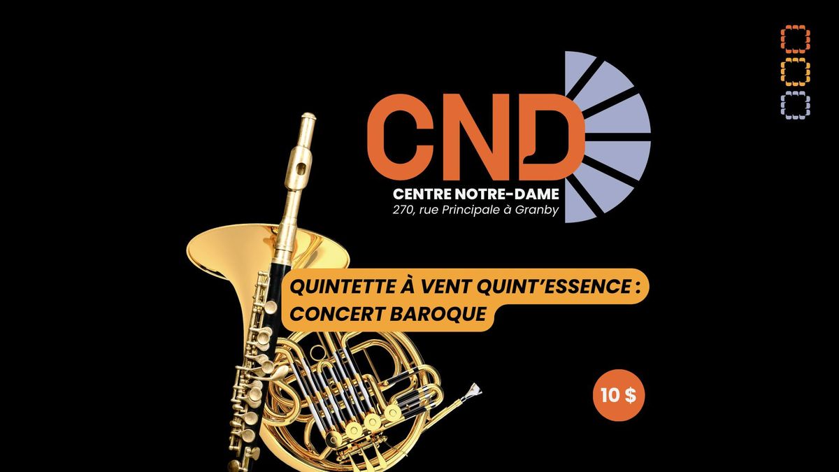  Quintette \u00e0 vent Quint\u2019Essence | Concert baroque