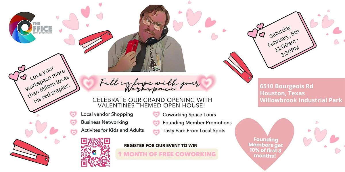 Coworking Open House and Valentine's Market