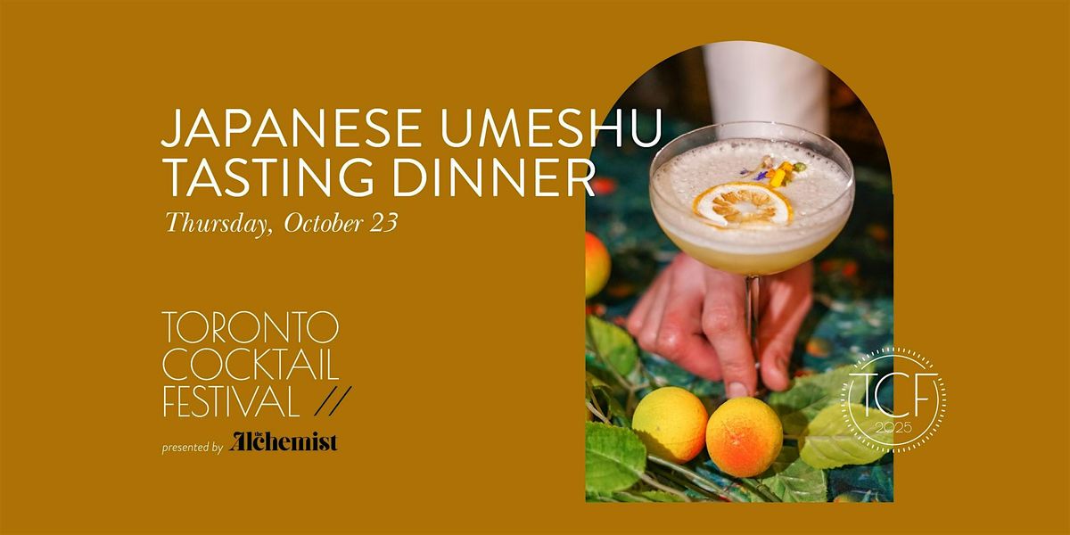 Japanese Umeshu Tasting Dinner