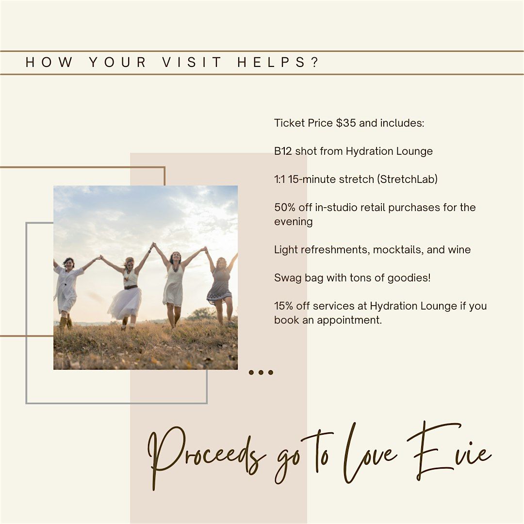 Sip Stretch & Support Love, Evie