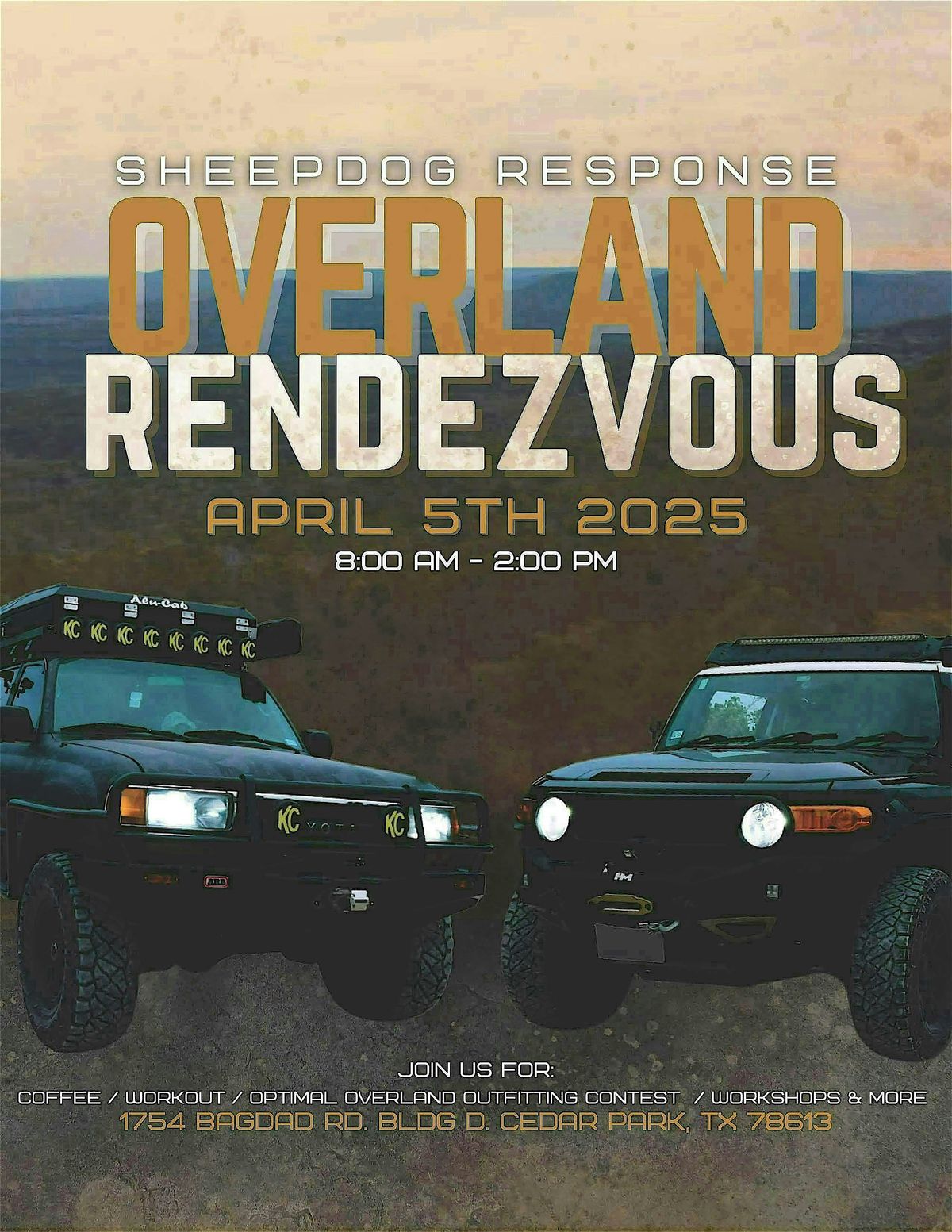 Best Overland Vehicle Contest Registration